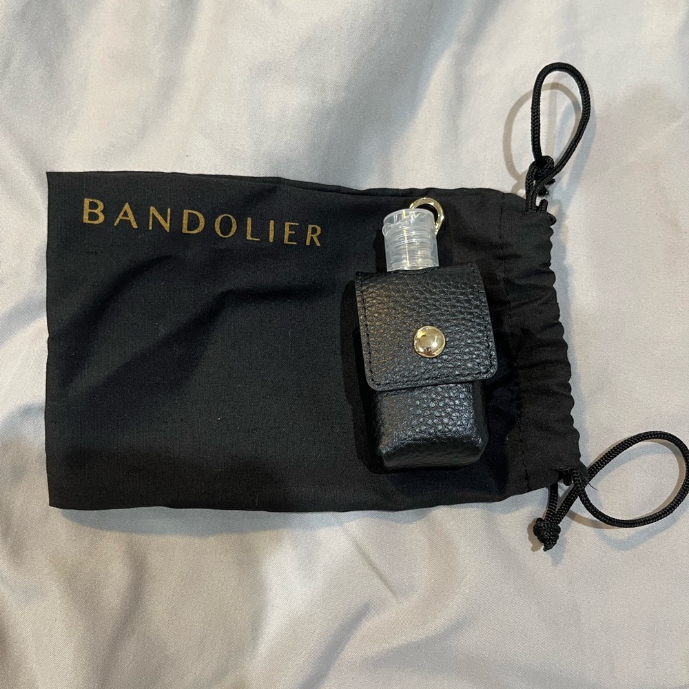 Bandolier sanitizer